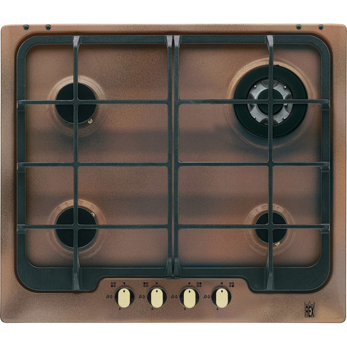 Electrolux PR640RUOV hob Copper Built-in Gas 4 zone(s)