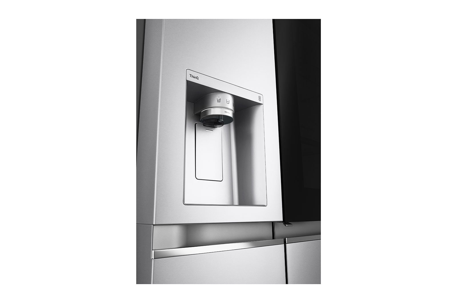 LG GSXV90BSDE side-by-side refrigerator Freestanding – image 7