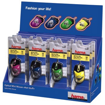 Hama Hot Stuff Optical Mini Mouse, 12pcs