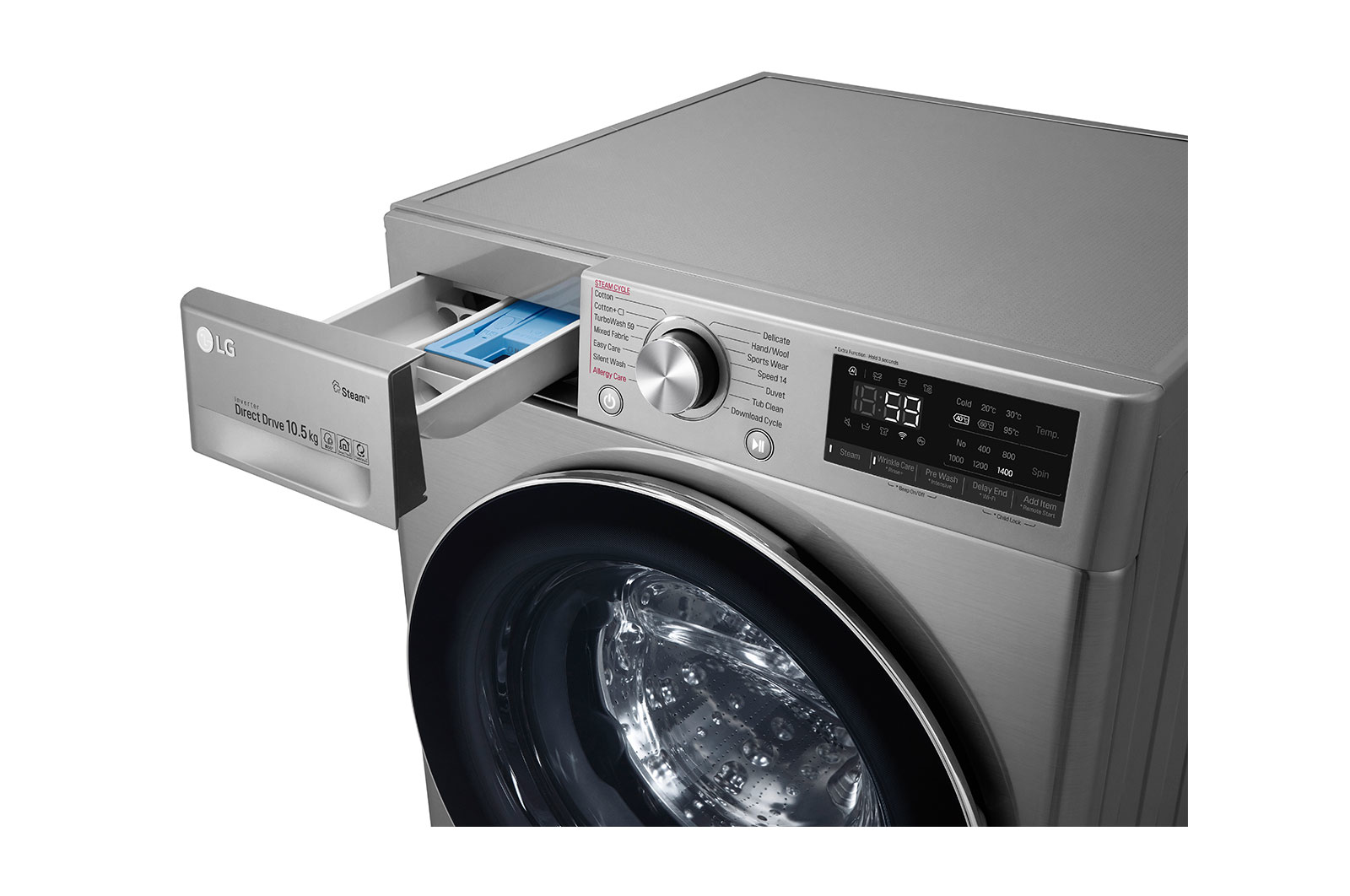 LG F4V710STS washing machine Front-load – image 6