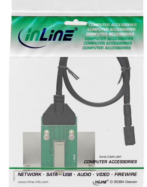 InLine 27657B interface cards/adapter Internal Mini-SAS – image 2
