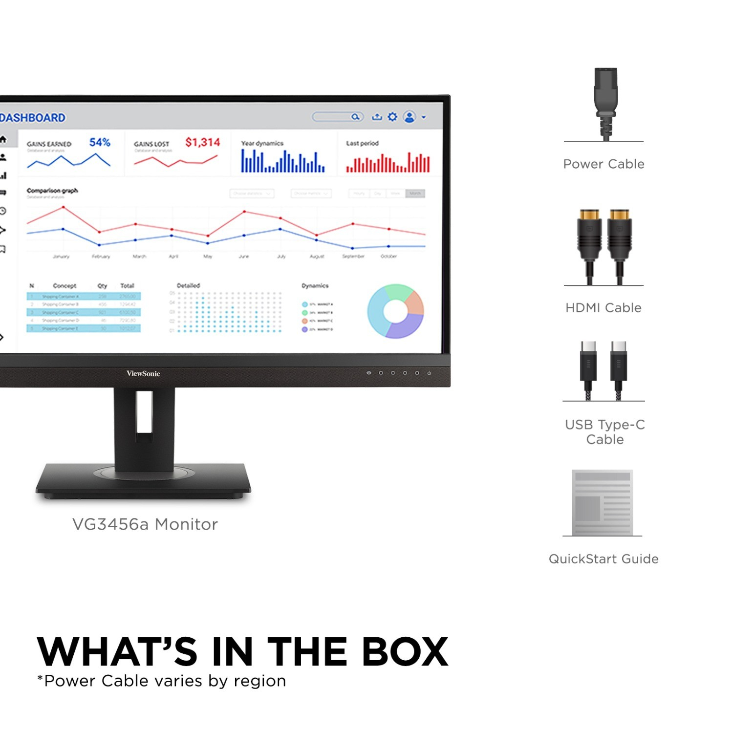 Viewsonic VG Series VG3456A computer monitor – image 7