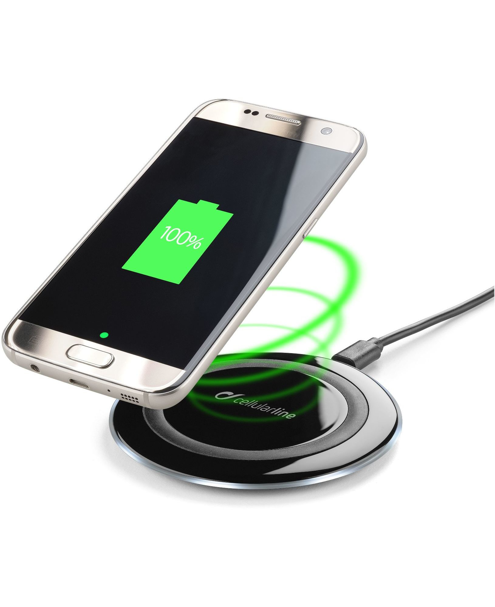 Cellularline Wireless Charger - Samsung, Apple and other Wireless Smartphones