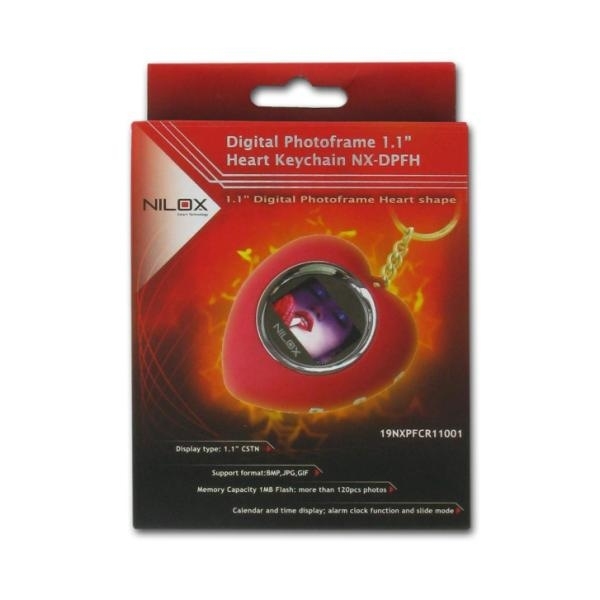 Nilox NX-DPFH digital photo frame Red – image 3