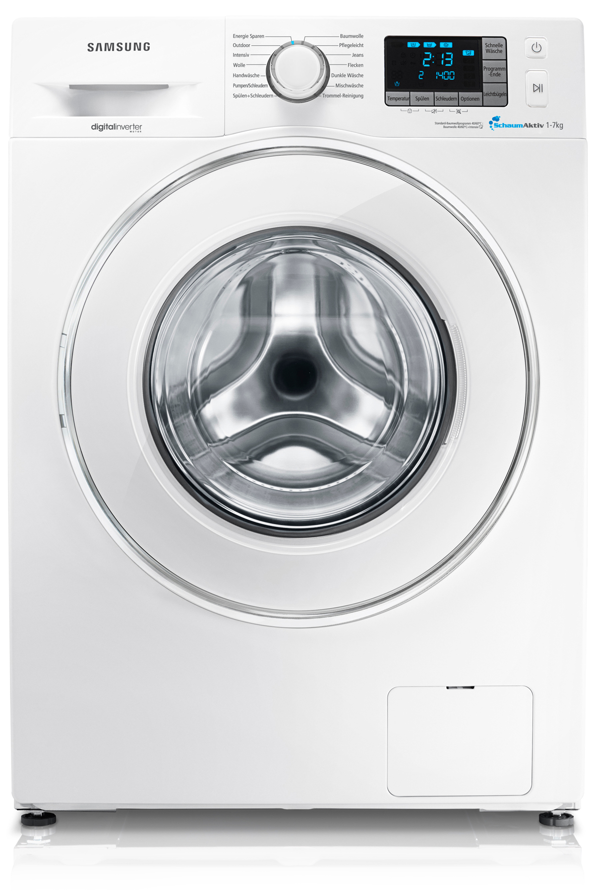 Samsung WF81F5E5P4W washing machine Front-load – image 1