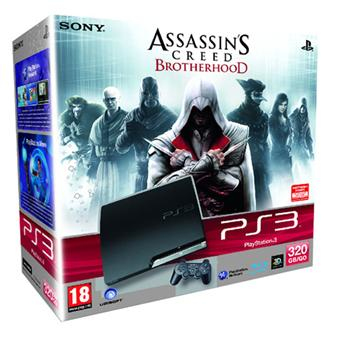 Sony Interactive Entertainment PlayStation 3 Slim 320 GB + Assassin's Creed: Brotherhood