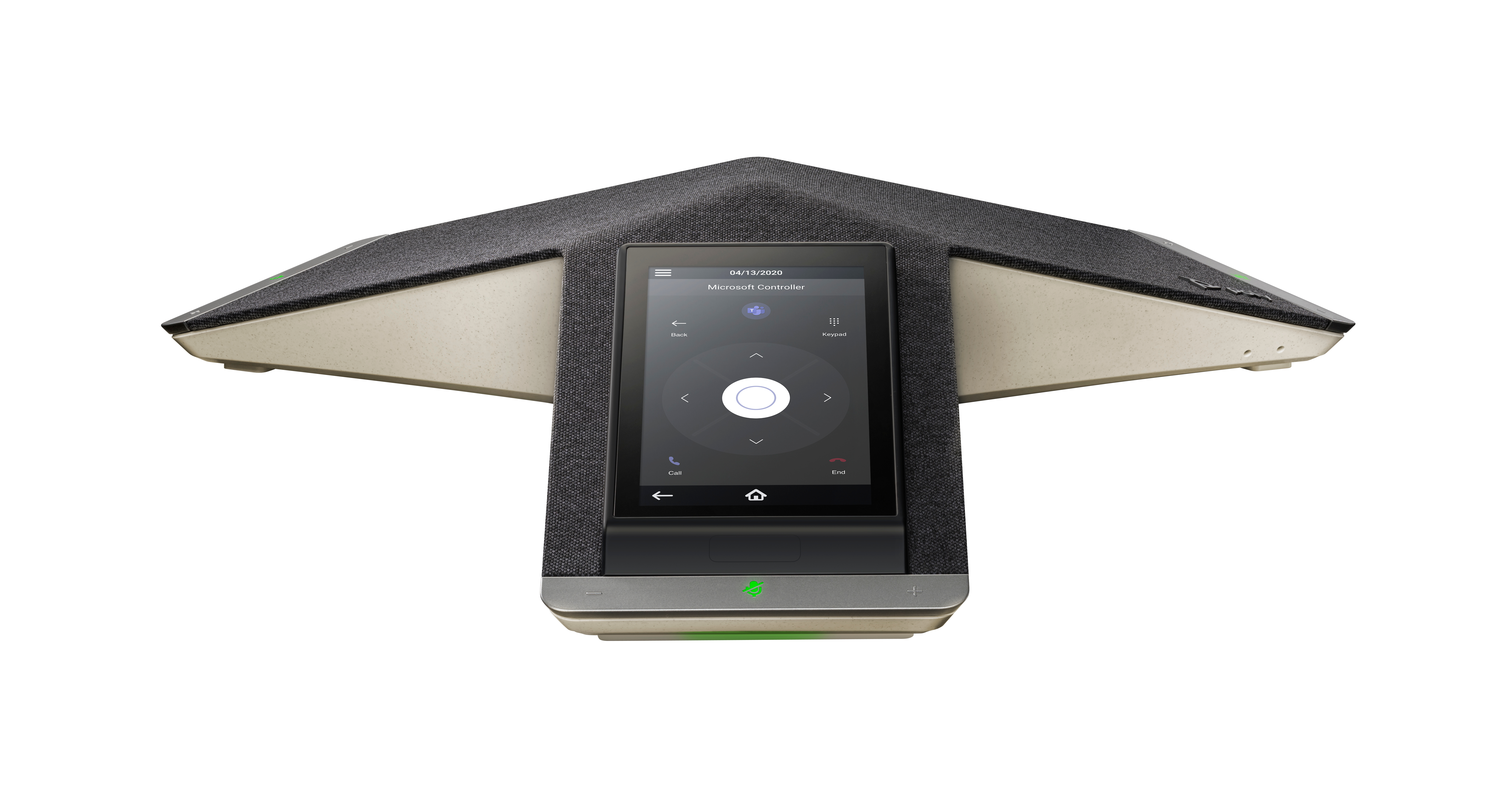 HP Poly Trio C60 IP Conference Phone for Microsoft Teams and PoE-enabled No Radio. Product colour: Black, Display resoluti