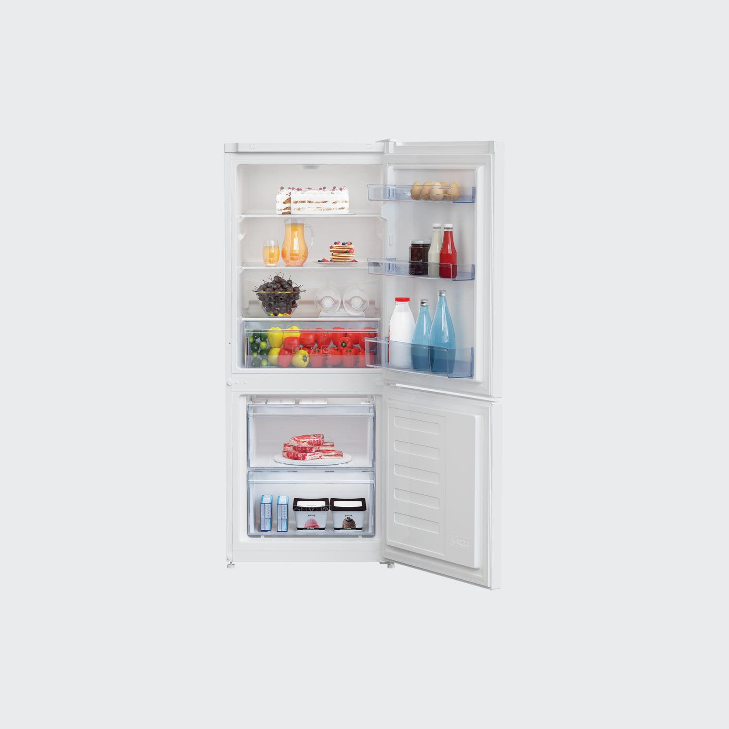 Beko RCSA210K20W fridge-freezer Freestanding – image 3