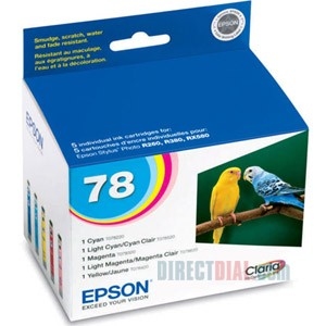 Epson T078920 Multi-Pack Color Ink Cartridge