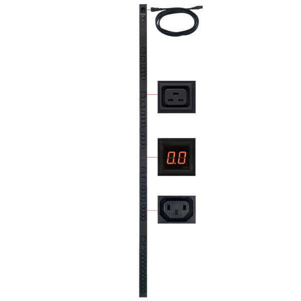 CyberPower PDU20MVHVIEC38F power distribution unit (PDU) 38 AC outlet(s) 0U Black – image 2