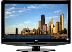 AOC L37W861 TV 94 cm (37") HD Black 500 cd/m²