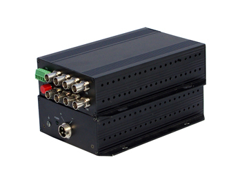 LevelOne 8-Channel BNC over Fiber Extender Kit, 20km