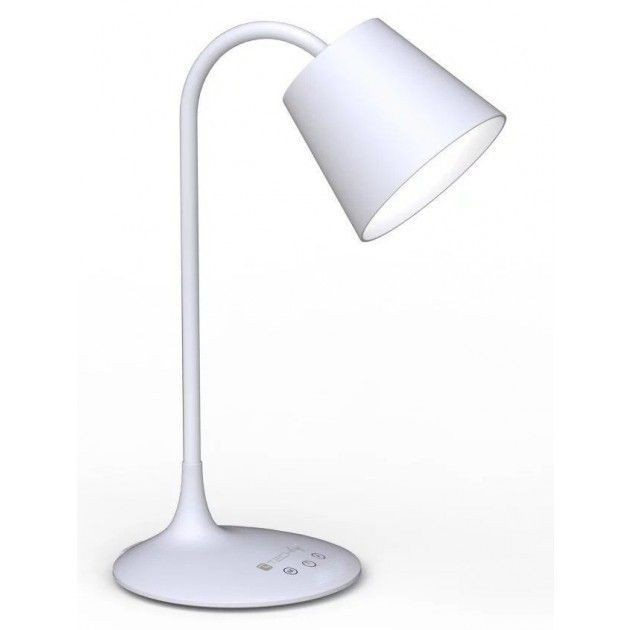 Techly Vintage LED Table Lamp White Class A I-LAMP-DSK4 – image 1