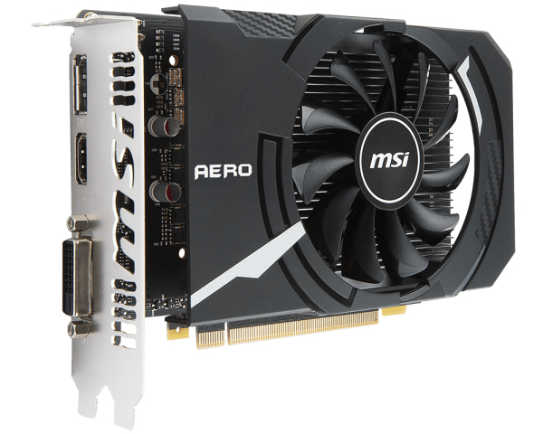 MSI GeForce GTX 1050 TI AERO ITX 4G OCV1 – image 2