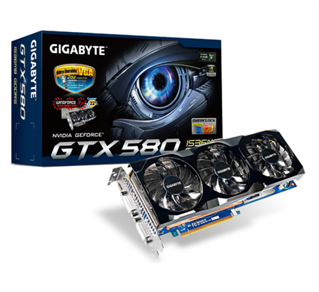GIGABYTE GV-N580UD-15I graphics card NVIDIA GeForce GTX 580