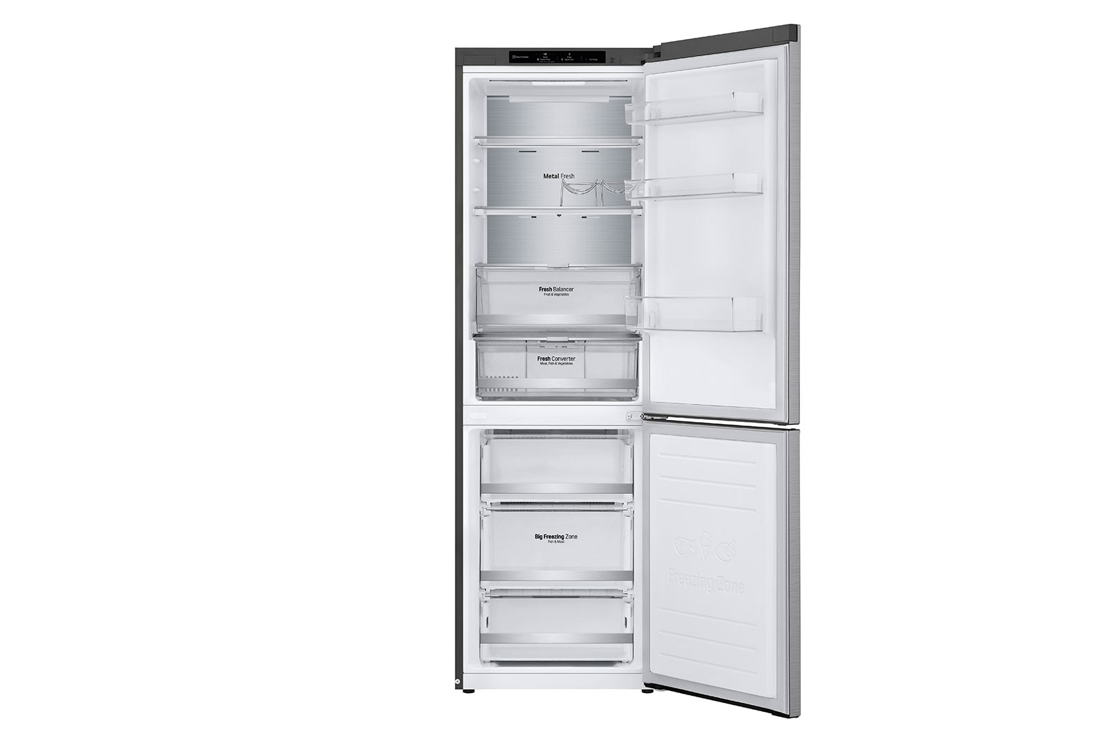 LG GBB71PZVGN fridge-freezer Freestanding – image 3