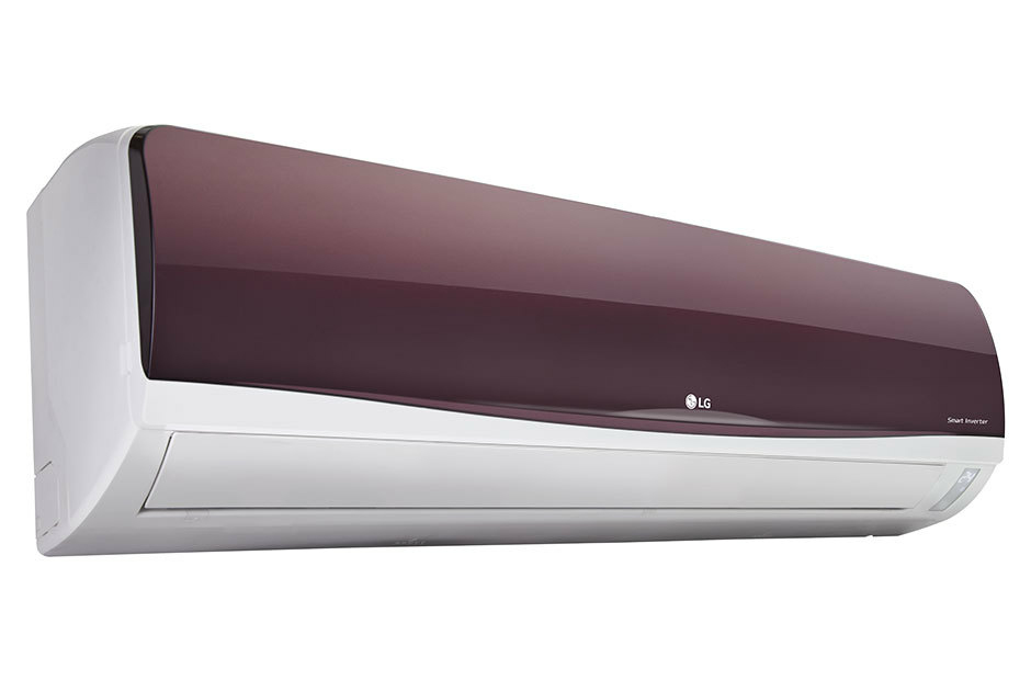 LG JS-Q12WTXD air conditioner Split system Maroon, White – image 5