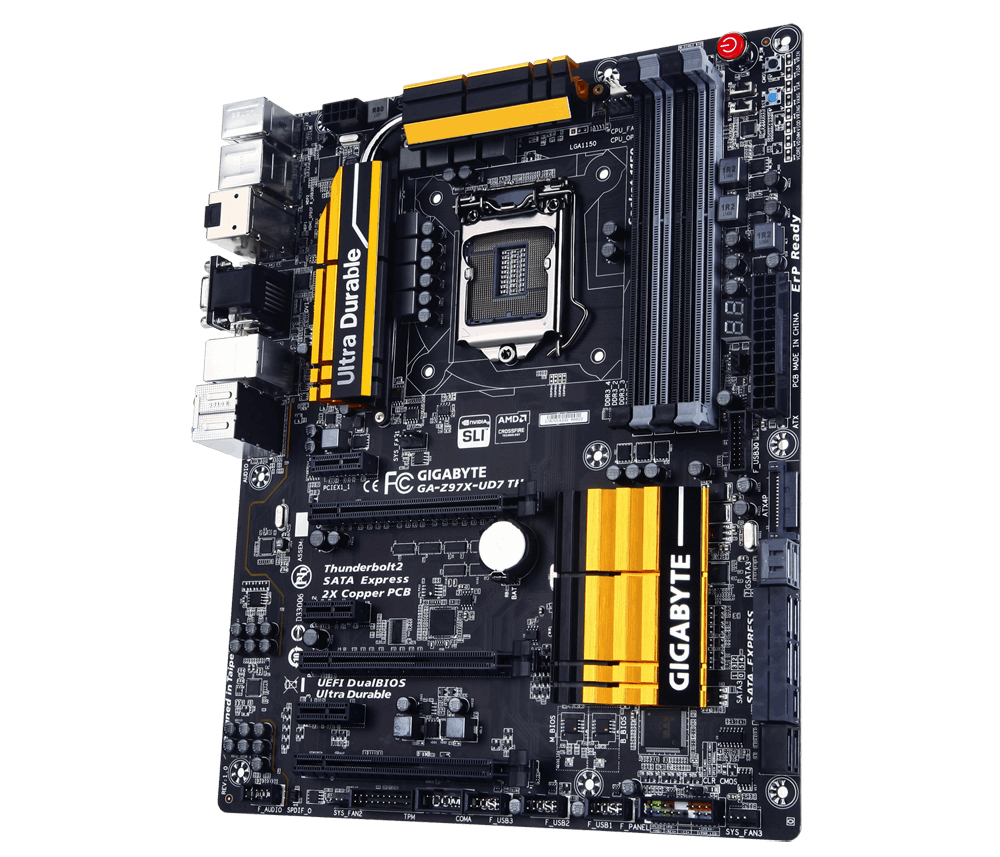 GIGABYTE Z97X-UD7-TH motherboard Intel® Z97 LGA 1150 (Socket H3) ATX