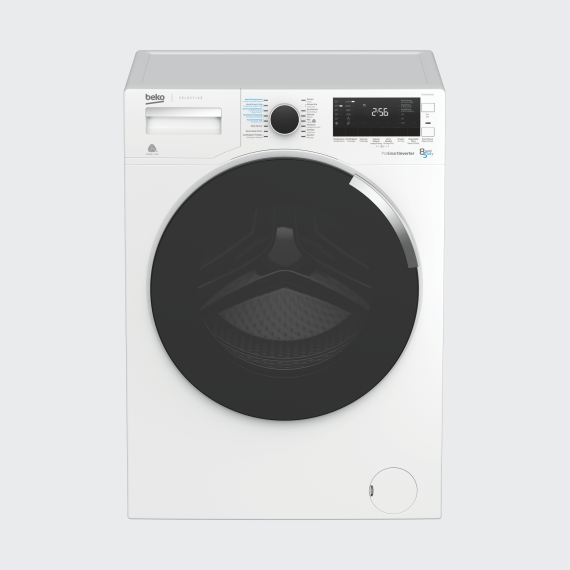 Beko HTV8744X00 washer dryer Freestanding Front-load White