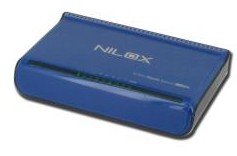 Nilox 16NX040802002 network switch Blue – image 1