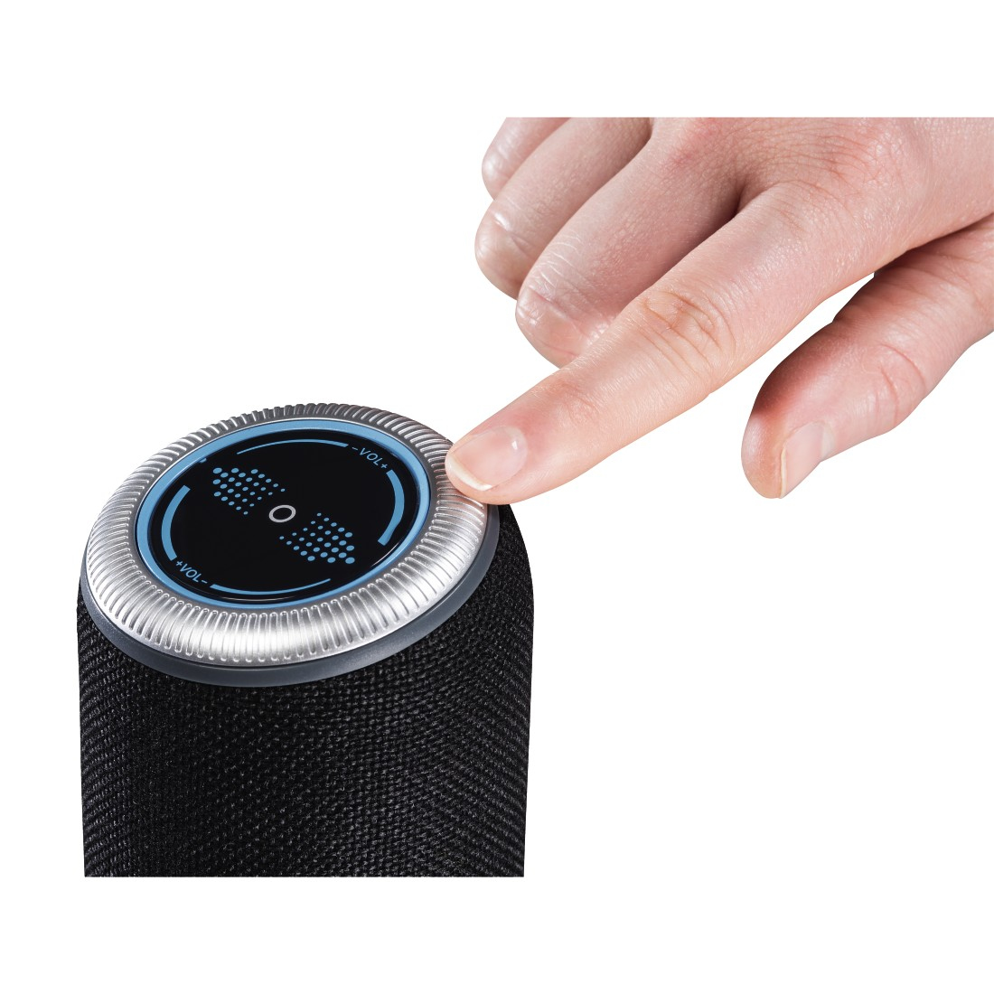 Hama Soundcup-S Stereo portable speaker Black, Silver – image 6