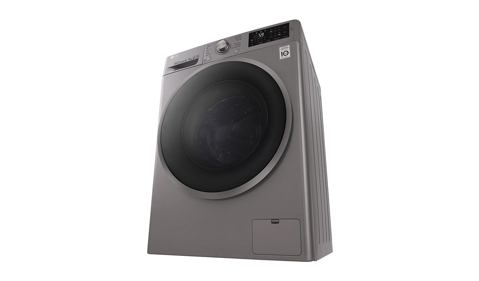 LG F4J6TMP8S washer dryer Freestanding Front-load Graphite – image 4
