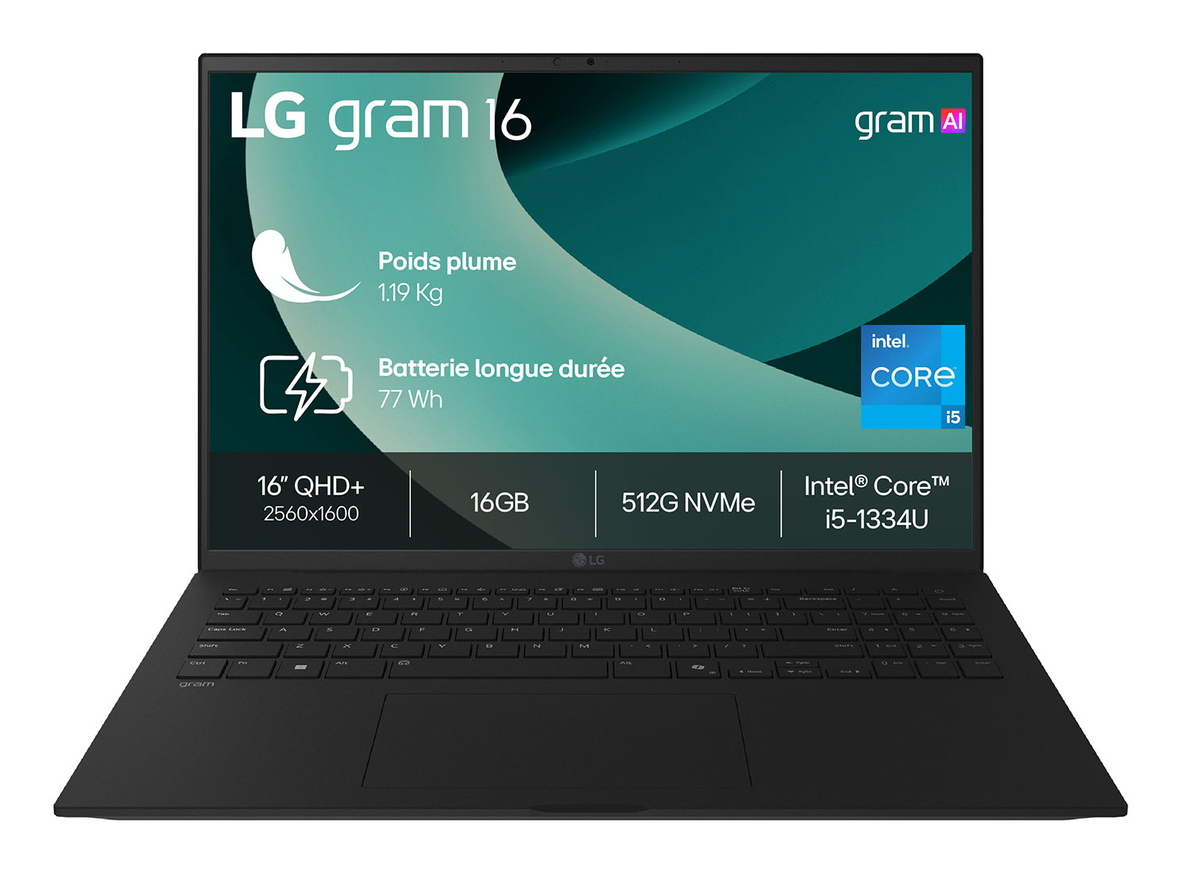 LG gram 16Z90RU-G.AP55F - Intel Core i5