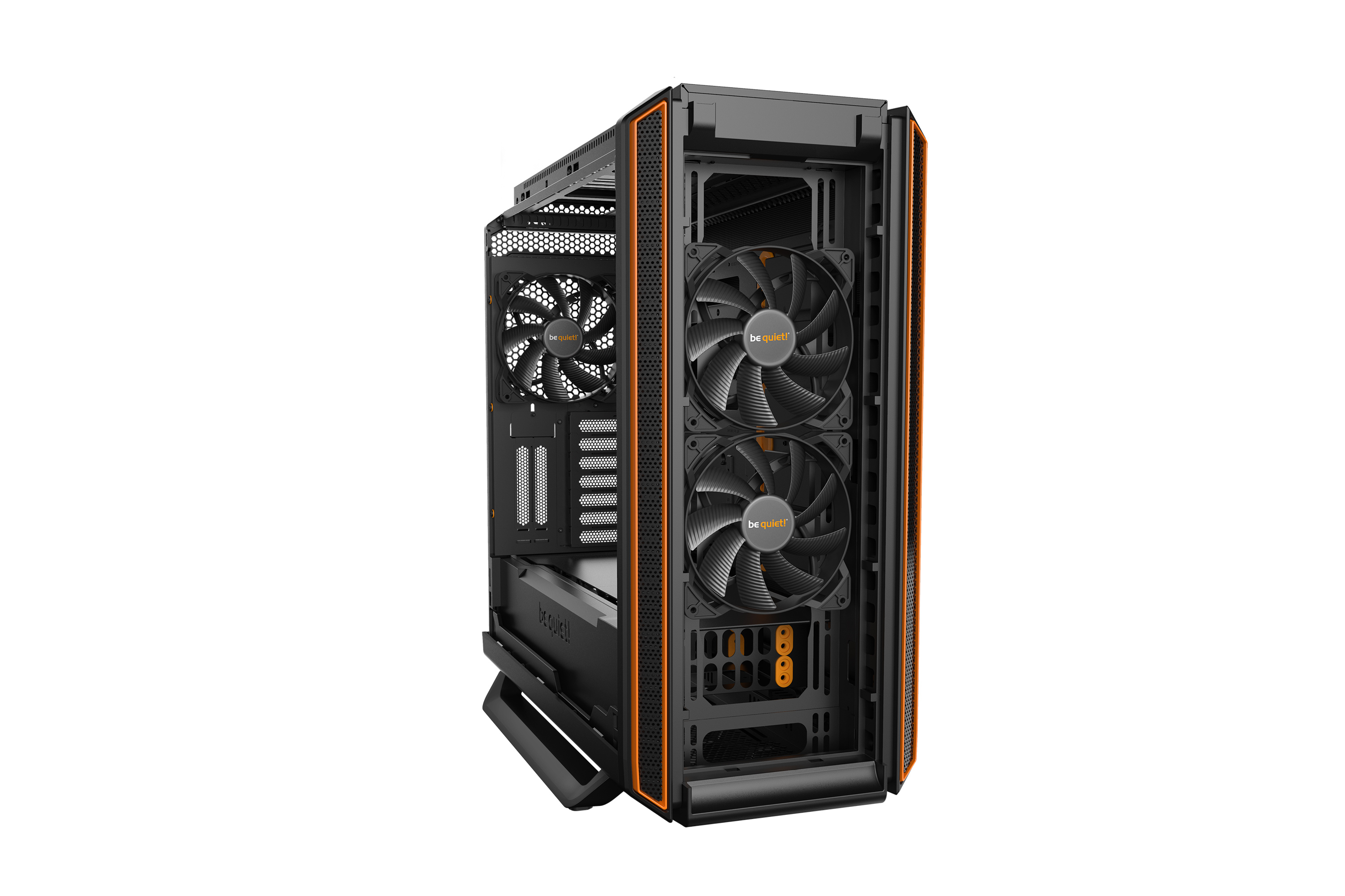 be quiet! Silent Base 801 Window Midi Tower Black, Orange image 3