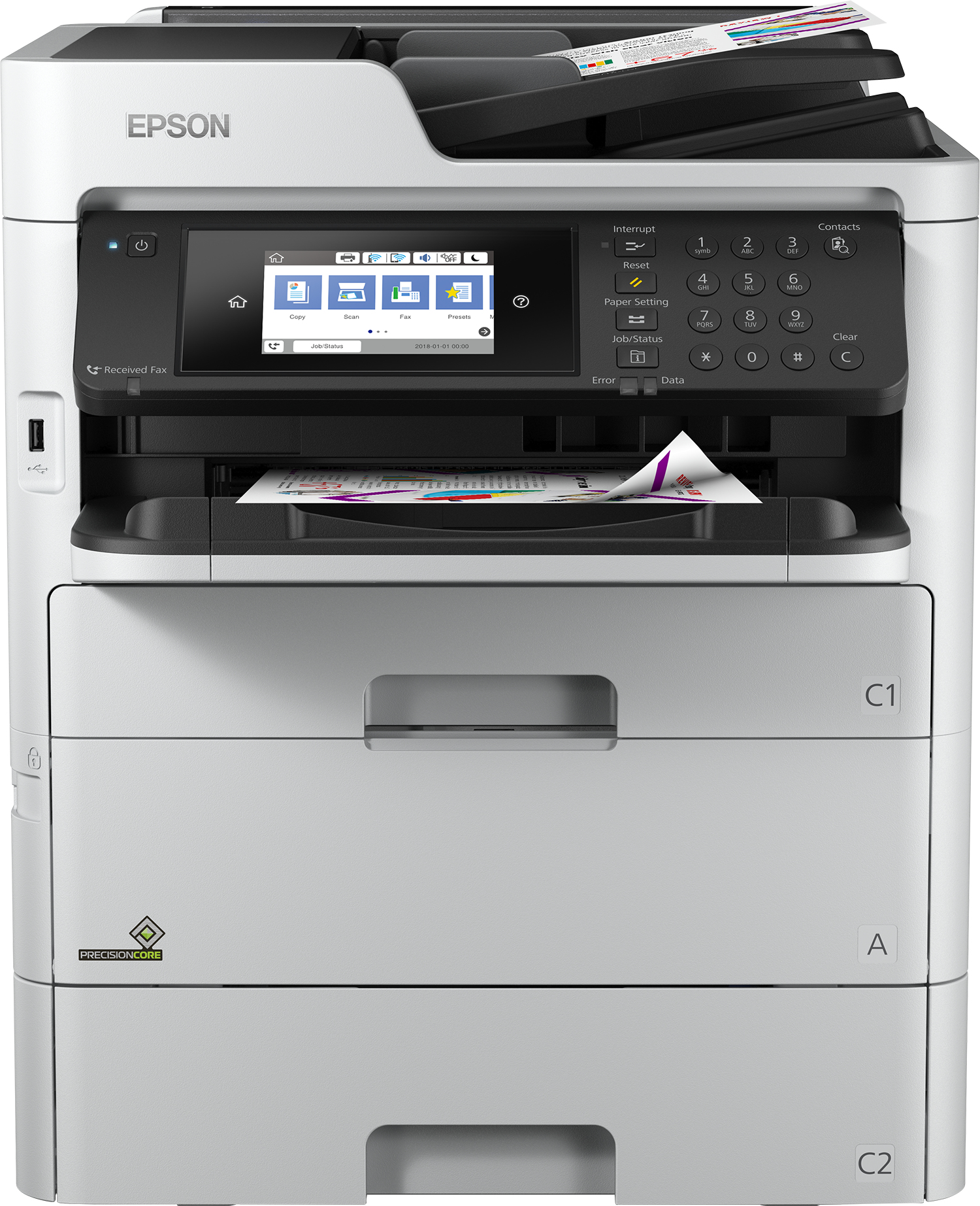 Epson WorkForce Pro WF- C579RDTWF Bläckstråleskrivare A4 4800 x 1200 DPI 24 ppm Wi-Fi