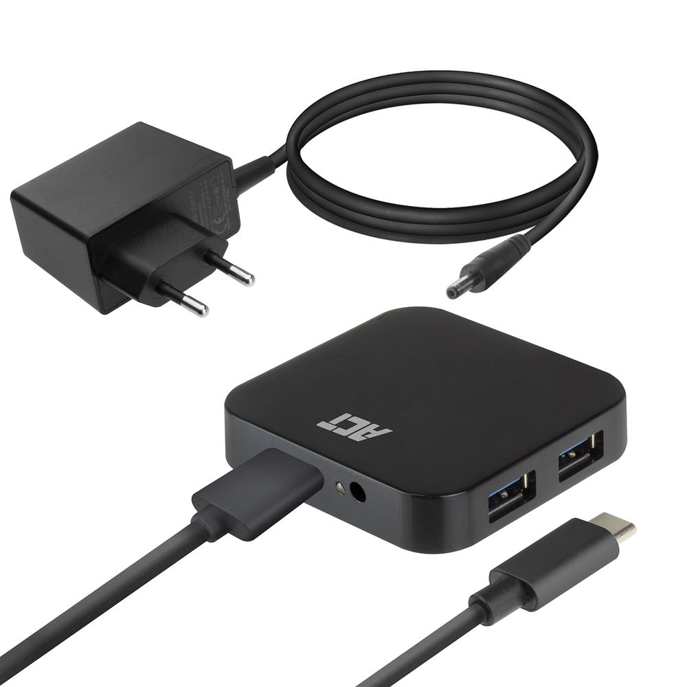ACT USB-C hub 3.0 4 port, USB-A – image 3