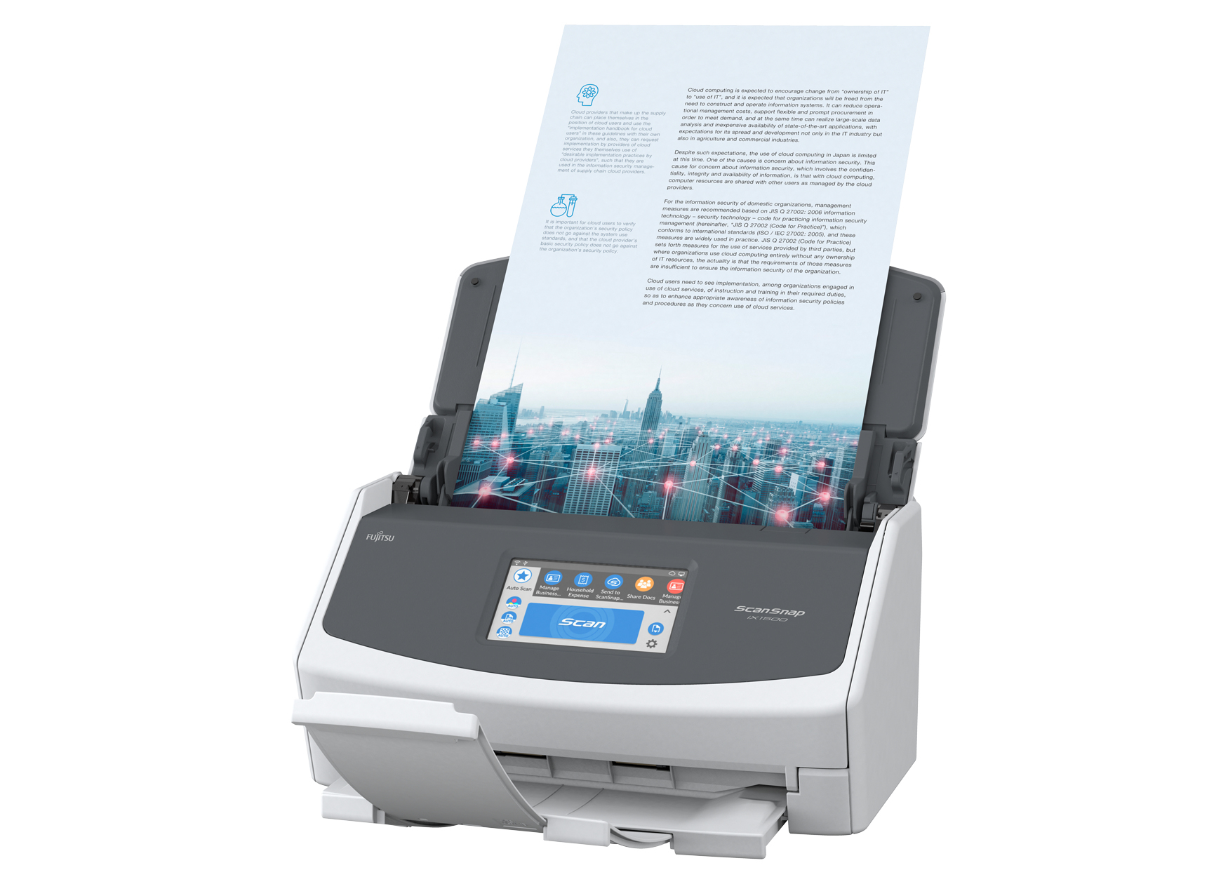 Fujitsu ScanSnap iX1500 + NEAT – image 6