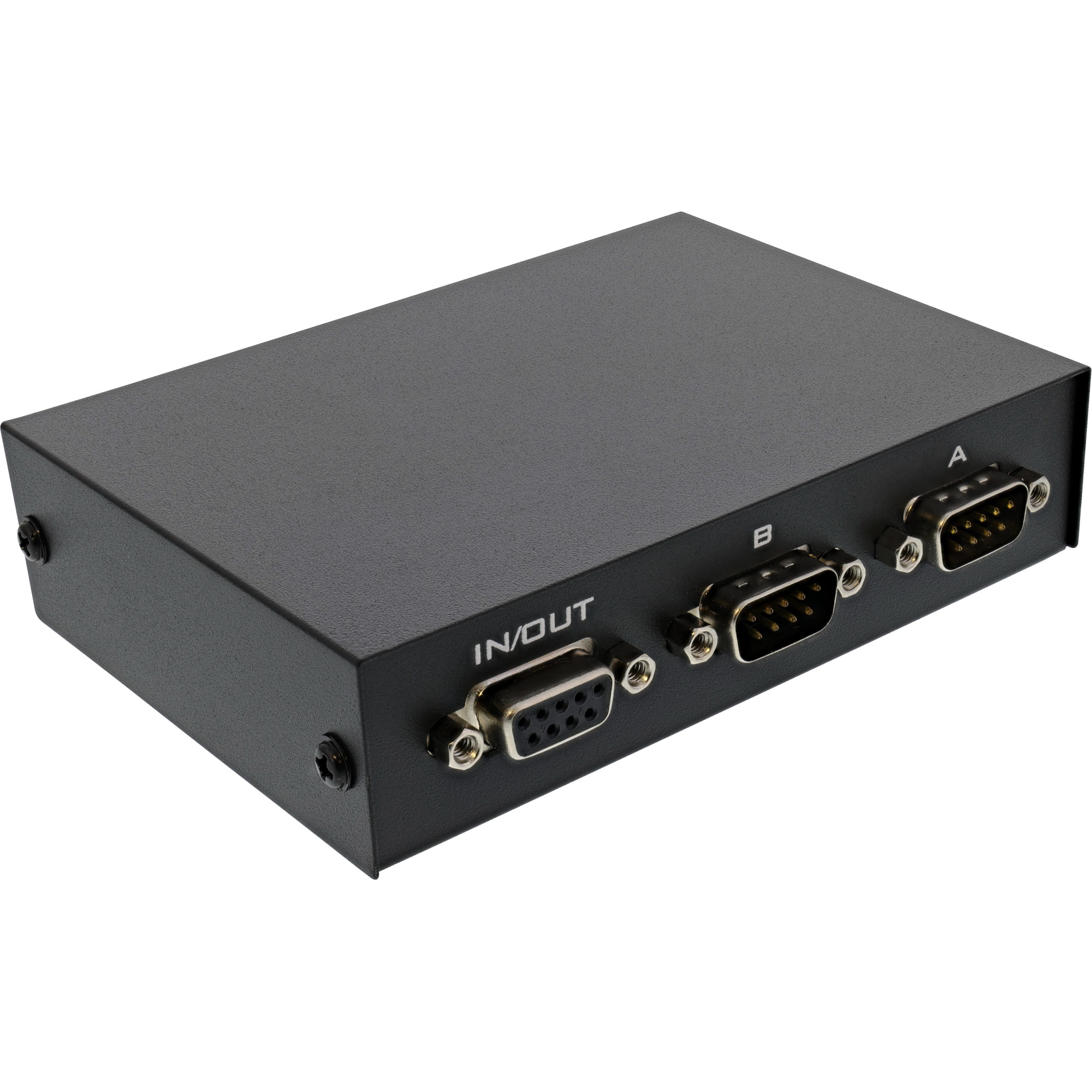 InLine Serial switch manual 2-port, RS232, 9-pin Sub-D – image 2