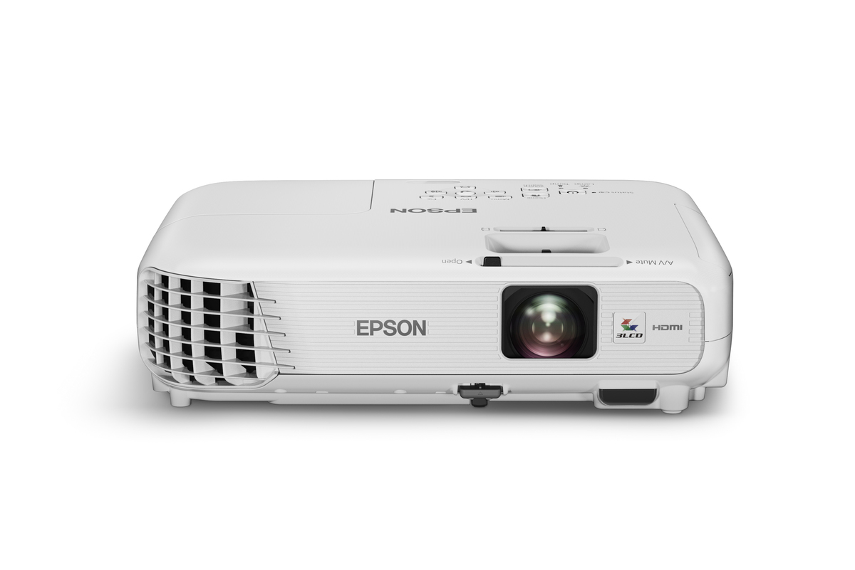 Epson PowerLite 740HD Standard throw projector 3000 ANSI lumens 3LCD 720p (1280x720) White – image 2