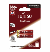 Fujitsu LR03(2B)FH Vienreizējas lietošanas baterija AAA Sārmaina akumulatoru baterija