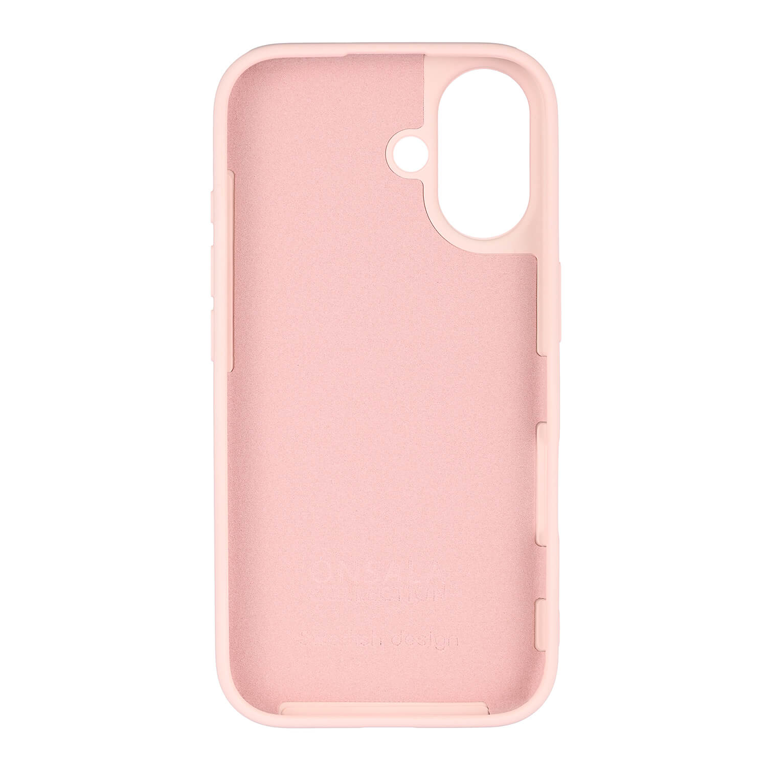 Onsala Phone Case with Silicone Feel Chalk Pink - iPhone 16 – image 3