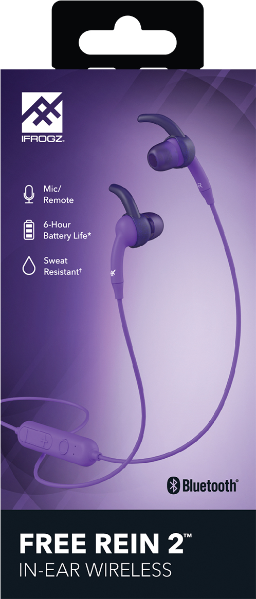 ZAGG Free Rein 2 Headset Wireless In-ear Micro-USB Bluetooth Purple image 3