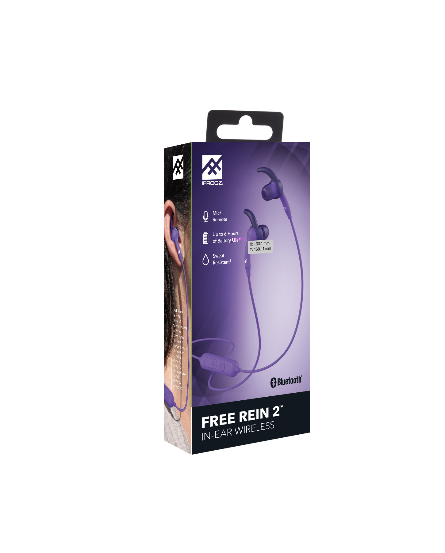 ZAGG Free Rein 2 Headset Wireless In-ear Micro-USB Bluetooth Purple image 5