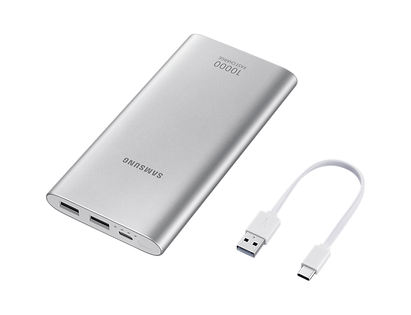 Samsung EB-P1100C batteria portatile Polimeri di litio (LiPo) 10000 mAh Argento