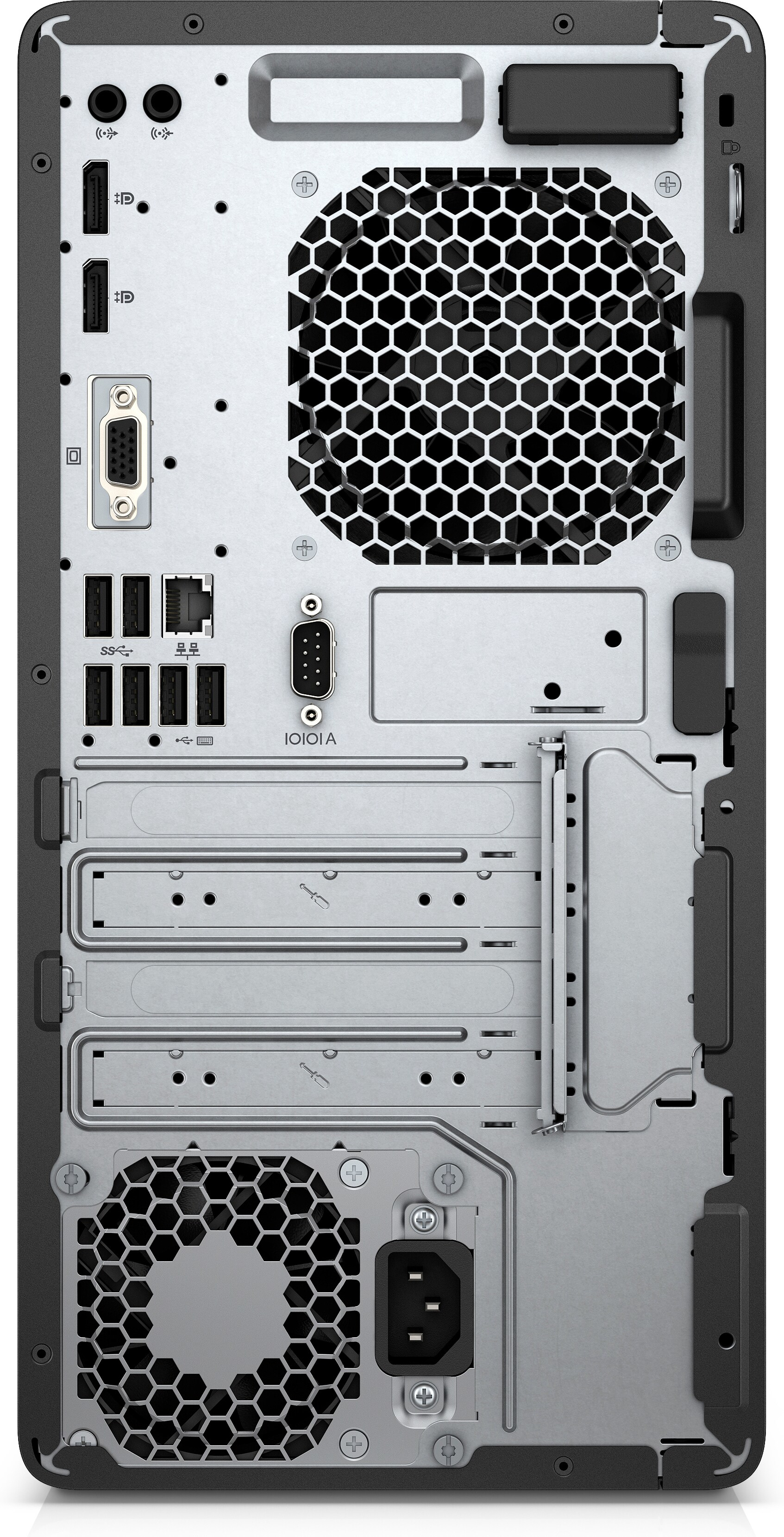 HP EliteDesk 705 G4 AMD Ryzen™ 5 PRO 2600 16 GB DDR4-SDRAM 256 GB SSD AMD Radeon RX 550 Windows 10 Pro Micro Tower Workstation Black image 5