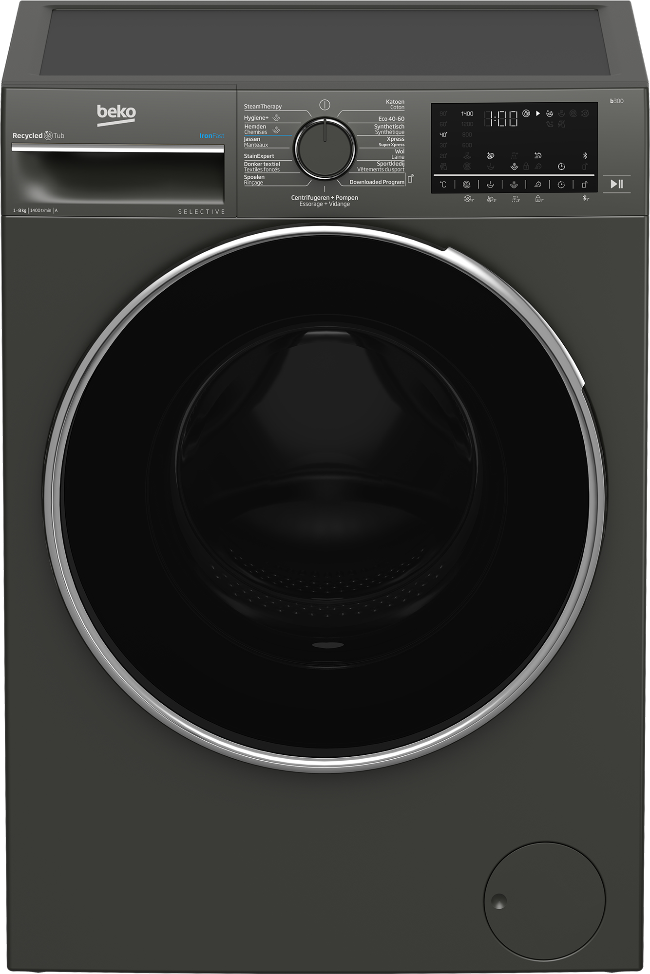 Beko B3WT58410M2 washing machine Front-load