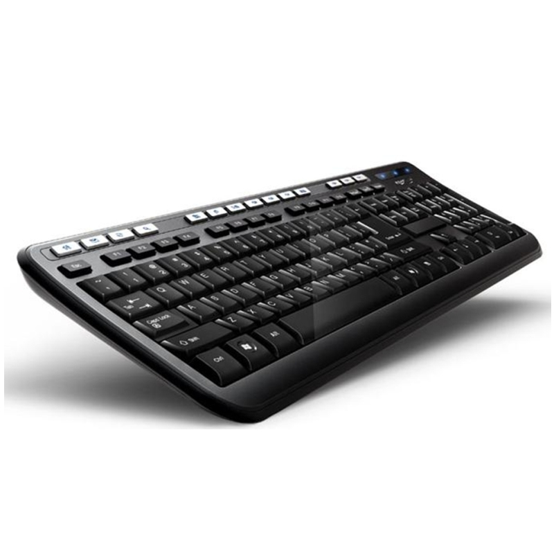 Ewent EW3128 keyboard Office USB Italian Black