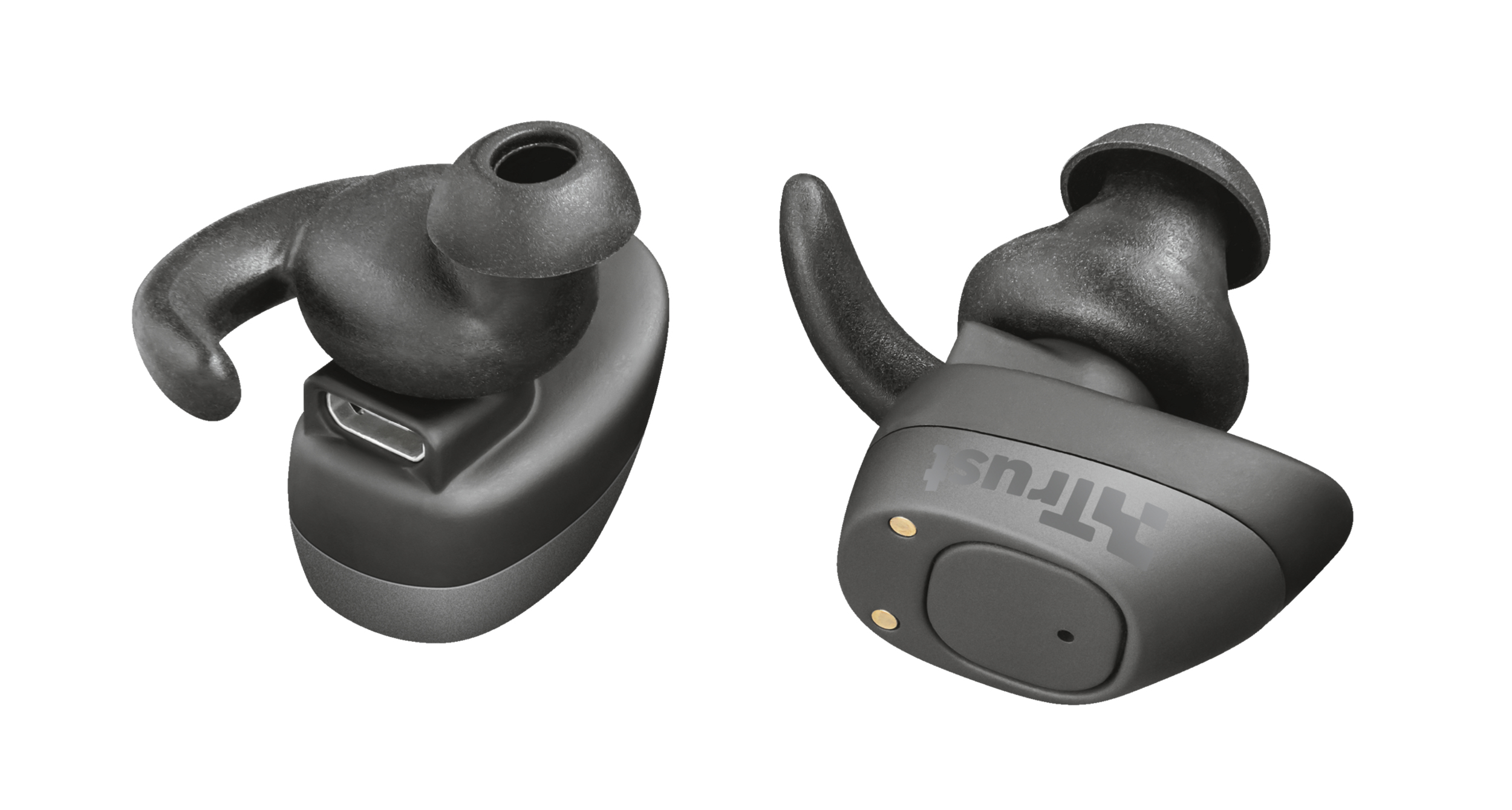 Trust Duet Headset Wireless In-ear Calls/Music Bluetooth Black – image 3
