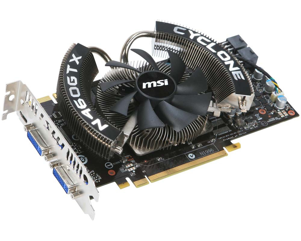 MSI N460GTX Cyclone 768D5/OC – image 3