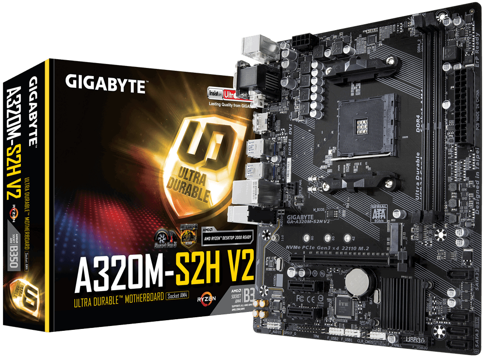 GIGABYTE GA-A320M-S2H V2 (rev. 1.1) – image 5