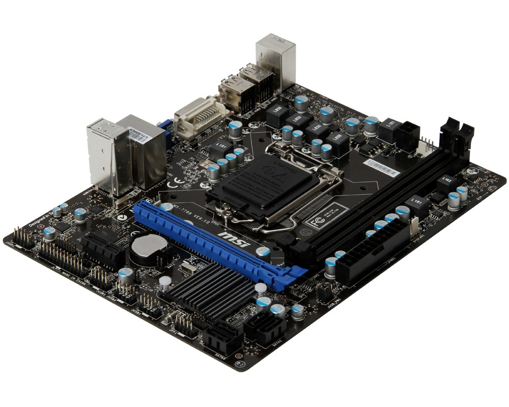 MSI H61M-P31/W8 motherboard Intel® H61 LGA 1155 (Socket H2) micro ATX – image 4