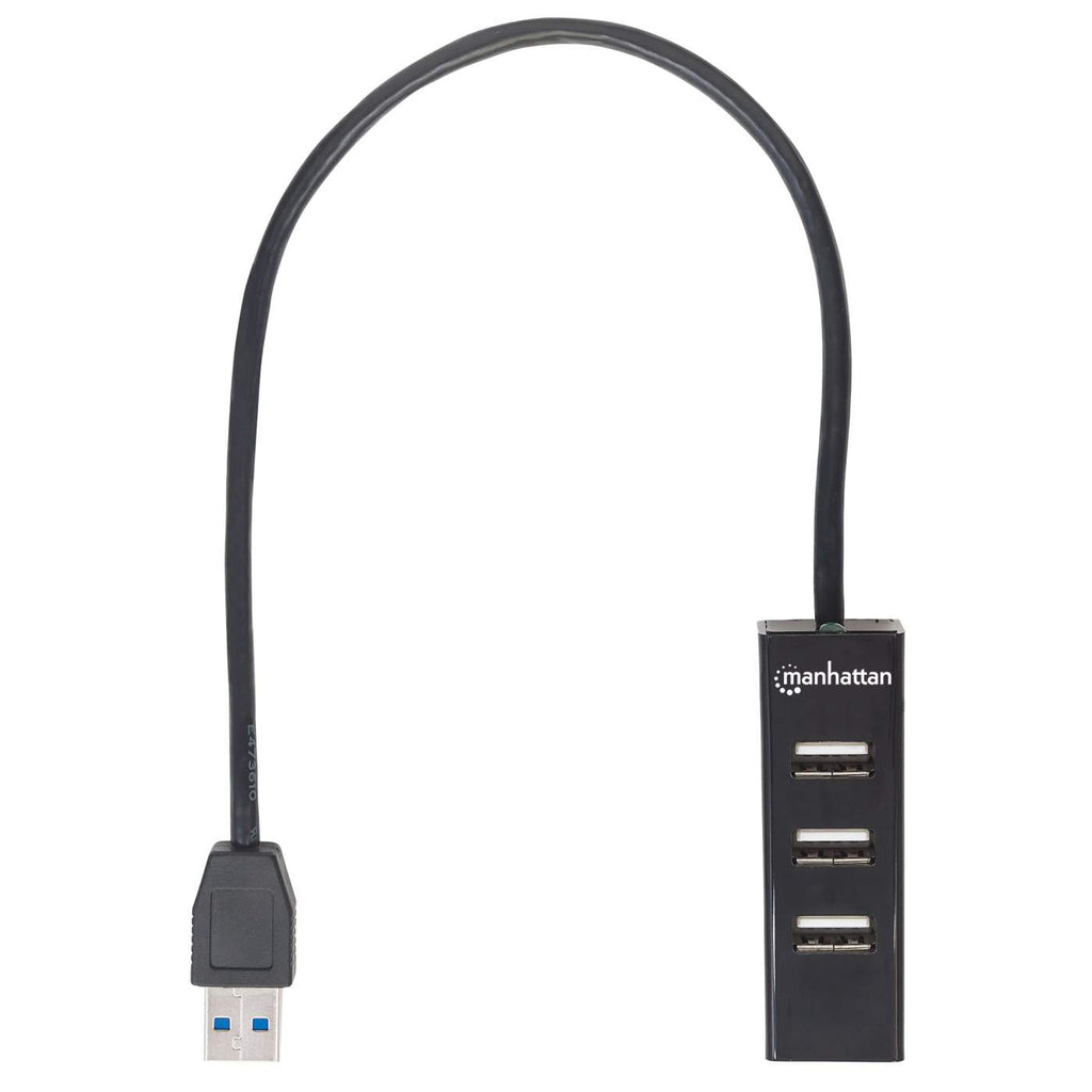 Manhattan USB-A 4-Port Hub, 4x USB-A Ports (1x 5 Gbps USB 3.2 Gen1 aka USB 3.0 – image 4