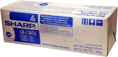 Sharp AR-C80T6 toner cartridge 1 pc(s) Original Cyan