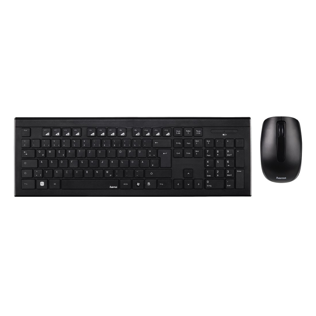 Hama 19182664 keyboard Mouse included Universal RF Wireless Black – image 8