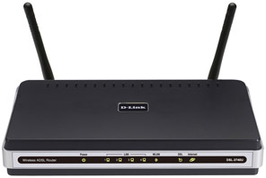 D-Link DSL-2740U wireless router Fast Ethernet