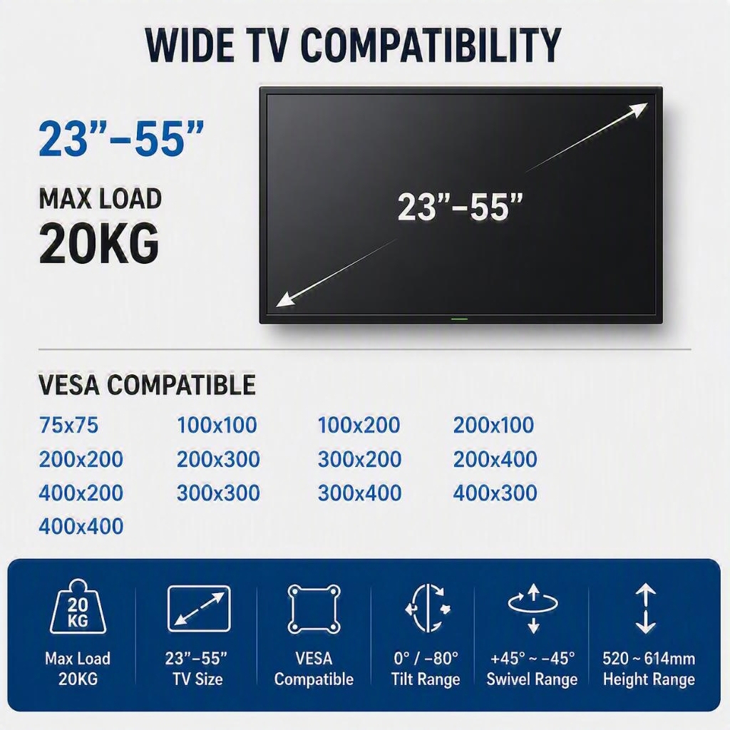 Ewent EW1511 TV mount/stand – image 6